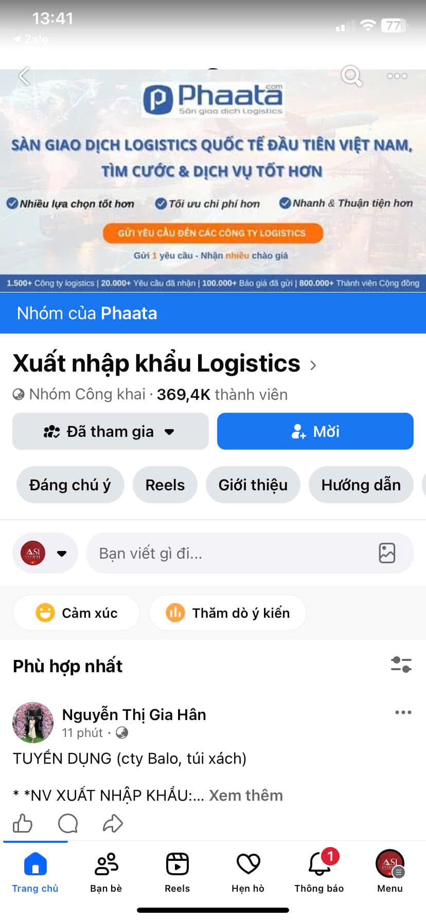 Xuất Nhập Khẩu Logistics